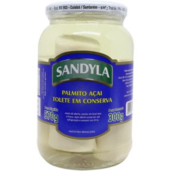 Palmito de Açai Sandyla Inteiro 300gr Vi