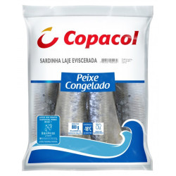 Sardinha Copacol Limpa 800gr Laje