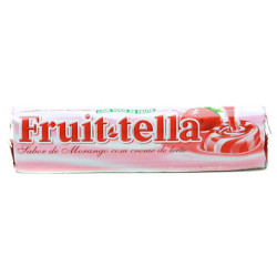 Bala Fruit Tella 41gr Morango Creme Leit