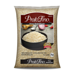 Arroz Prato Fino Parbolizado 2kg