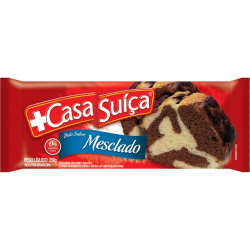 Bolo Casa Suiça Zero 250gr Mesclado