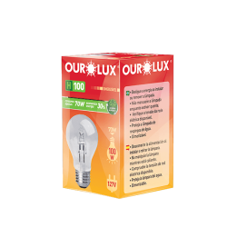 Lâmpada Ourolux Halógena H100 70w 127v