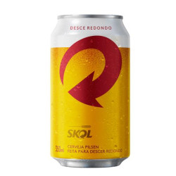 Cerveja Skol Lata 350ml