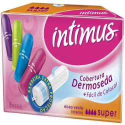 Absorvente Intímo Intimus Super Com 8un
