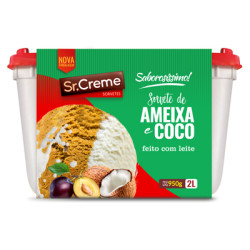 Sorvete Sr.Creme 2lt Ameixa com Coco