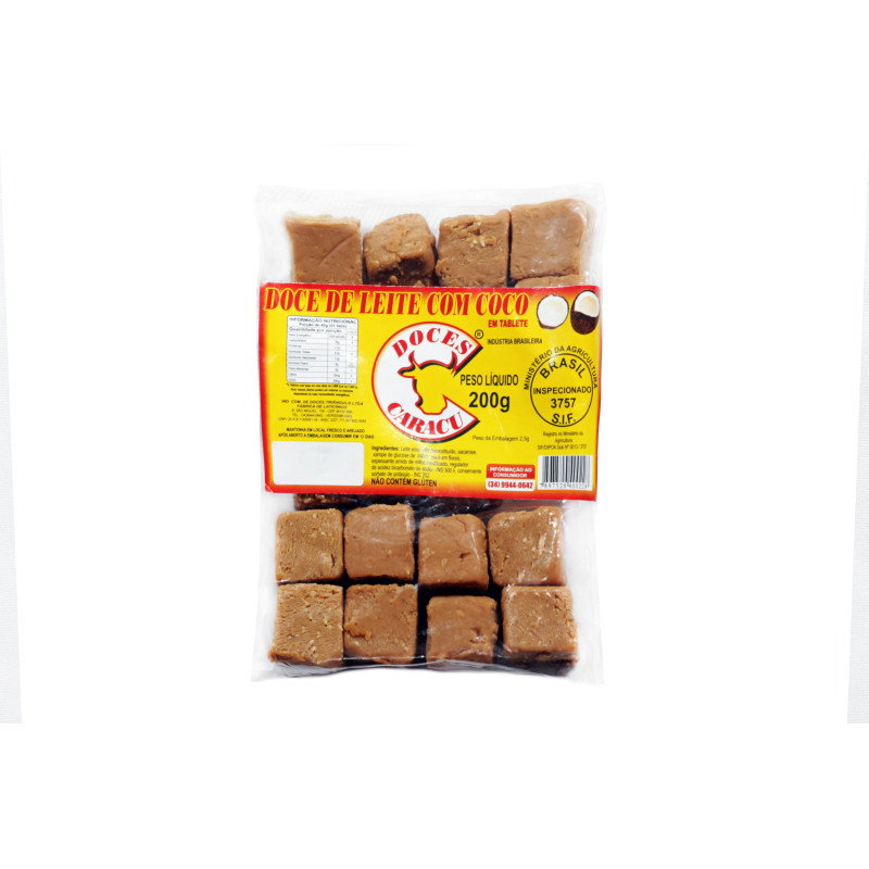 Doce de Leite Caracu 200gr Coco