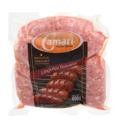 Linguiça Camari Suina Toscana Pct 600gr 