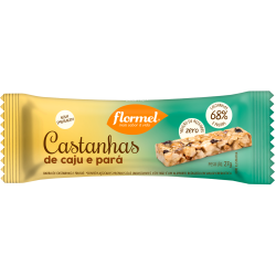 Barra Flormel Castanhas Zero 27gr Castan