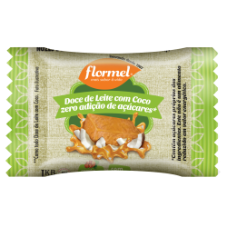 Doce Flormel Zero 20gr Leite com Coco
