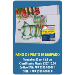 Pano de Prato Estampado Bom Pano 40x62cm