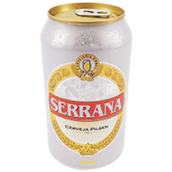 Cerveja Serrana Pilsen Lata 350mln