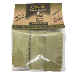 Massa Lasanha Verde Caseira Casarao 300g