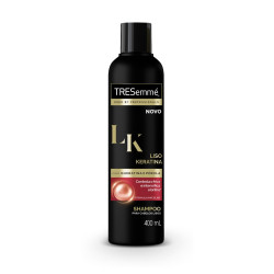 Shampoo Tresemmé 400ml Liso Keratina