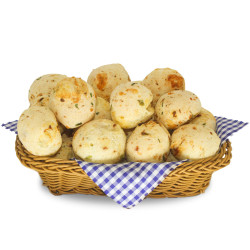 Pão de Queijo Temperado Calabresa Kg