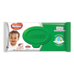 Toalha Umedeceida Huggies com 48 unidade