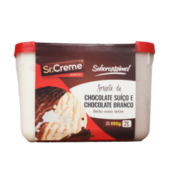 Sorvete Sr.Creme 2lt Chocolate Suiço/Bra
