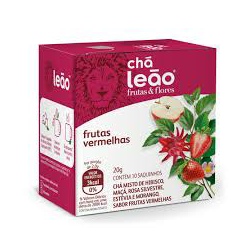 Chá Leão Frutas Vermelhas 16gr