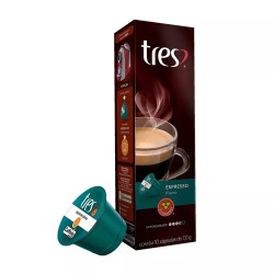 Capsula 3 Corações 80gr Café Espresso P