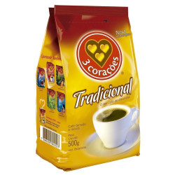 Cafe 3 Coracoes Tradicional 500gr Almofa