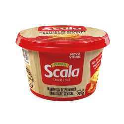Manteiga Scala 200gr sem Sal
