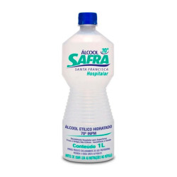 Alcool 70°INPM Safra 1lt