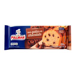 Bolo Pullman 250gr Gotas De Chocolate
