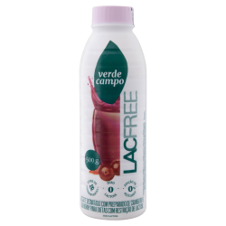 Iogurte Lacfree 500g Goji Berry Cranberr