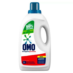 Lava Roupas Líquido Omo 3lt Lavagem Perf