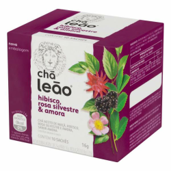 Cha Leão Rosa Silvestre 16gr Hibisco E A