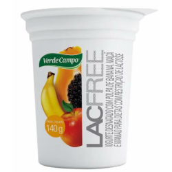Iogurte Lacfree 140gr Banana Maçã Mamão