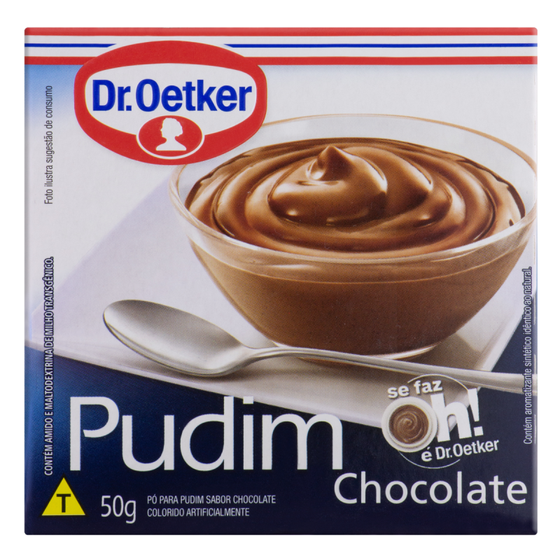 Pudim Dr. Óetker 50gr Chocolate