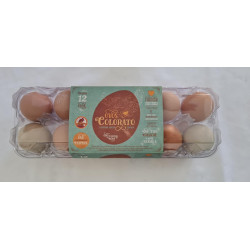 Ovos Caipira Colorato com 12unidades