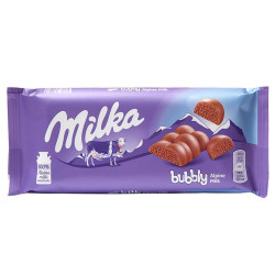 Chocolate Milka 90gr Bubbly