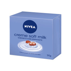 Sabonete Nivea 90gr Creme Soft Milk