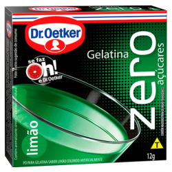 Gelatina Zero Dr. Oétker 12gr Limão