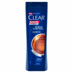 Shampoo Clear 400ml Men Queda Control