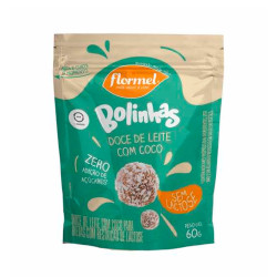 Bolinha Flormel Zero Lactose 60gr Leite 