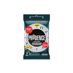 Preservativo Prudence com 3un Textura Re