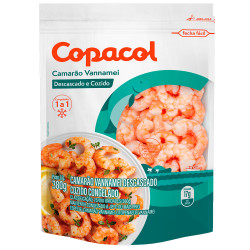 Camarão VannameiI Copacol 380gr Cozido/D