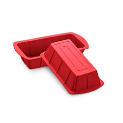 Forma Silicone Mor Vermelha