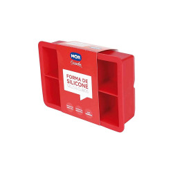 Forma para Gelo Silicone Mor 15 Cubos