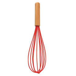 Fouet Silicone Bamboo Mor