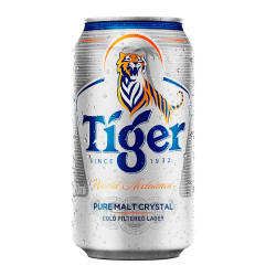 Cerveja Lata 350ml Tiger Crystal Puro Ma