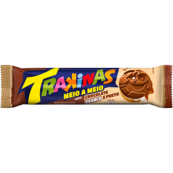 Biscoito Recheado Trakinas 126gr Chocola