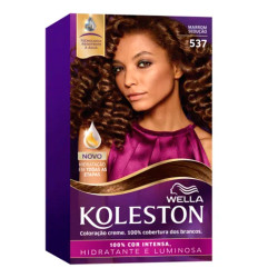 Coloração Wella Koleston 537 Marrom Sedução