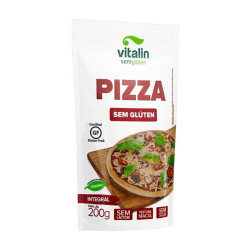 Mistura Para Pizza Sem Glúten 200Gr Vitalin