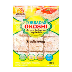 Torrada de Arroz Okoshi 75gr Integral