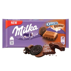 Chocolate Milka 100gr Oreo Brownie