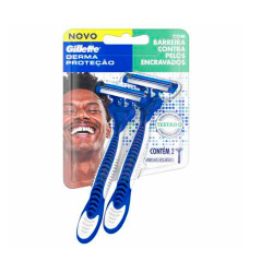 Aparelho de Barbear Gillette Prest com 2