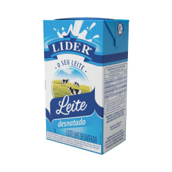 Leite Longa Vida Líder 1lt Desnatado